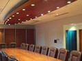 22 Chair conference table with light soffit