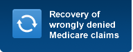Recovery of wronly denied Medicare claims